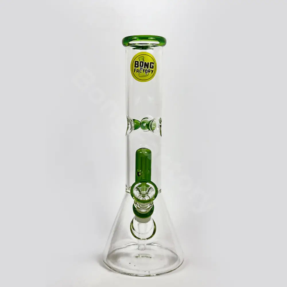 Bongfactory Beaker Percolator 30 Cm Green