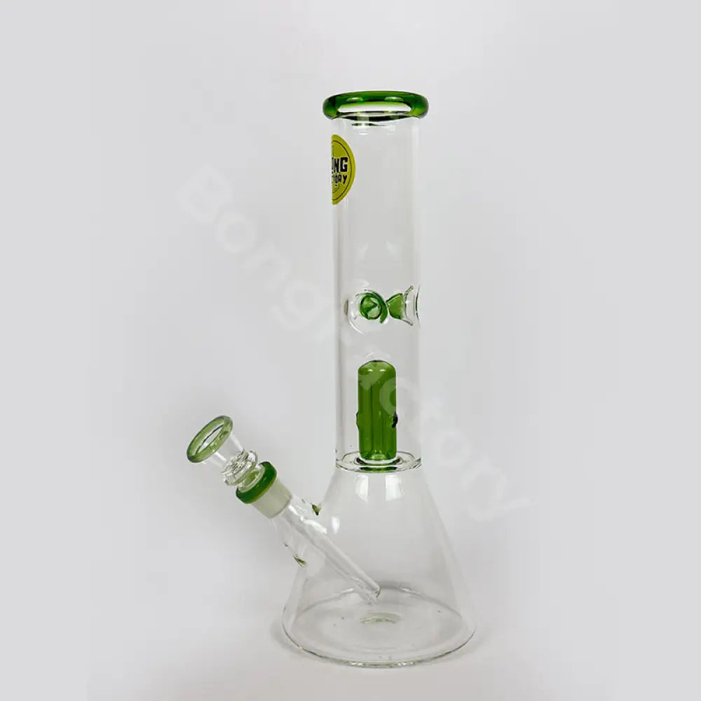 Bongfactory Beaker Percolator 30 Cm Green